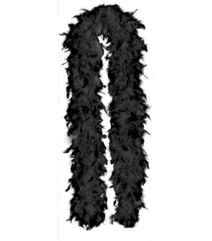 Feather Boa – Black