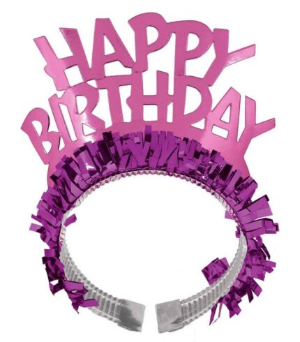 Happy Birthday Tiara Paper & Foil