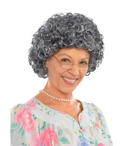 Wig Granny Curly