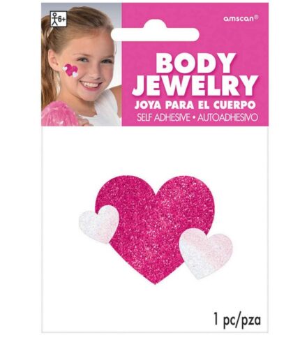 Glitter Star Body Jewelry – Pink