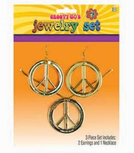 Feeling Groovy Peace Set Jewelry