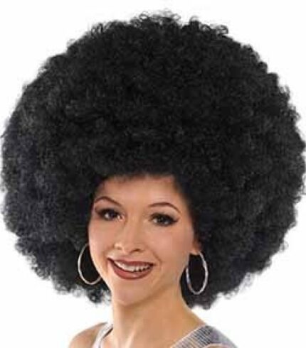 Worlds Biggest Afro Wig Black