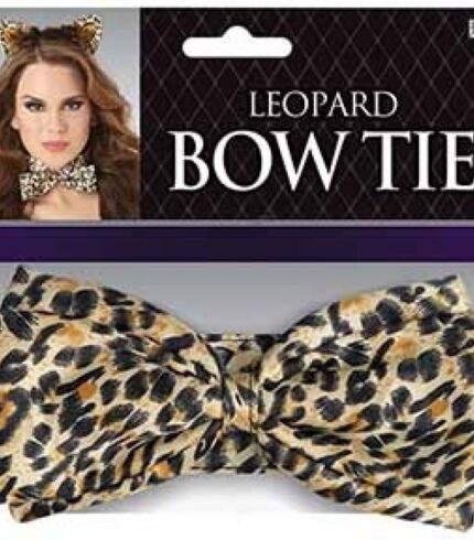 Leopard Deluxe Bow Tie