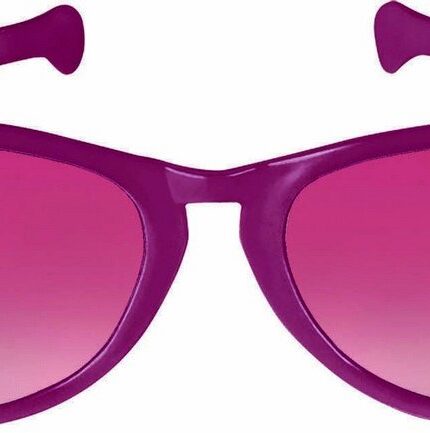 Jumbo Glasses – Burgundy