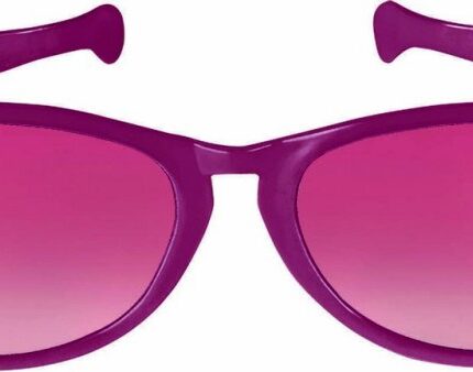 Jumbo Glasses – Burgundy