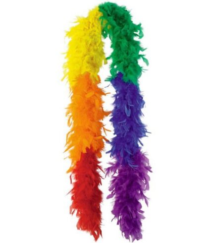 Feather Boa – Rainbow