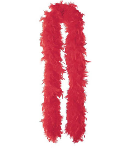 Feather Boa – Red