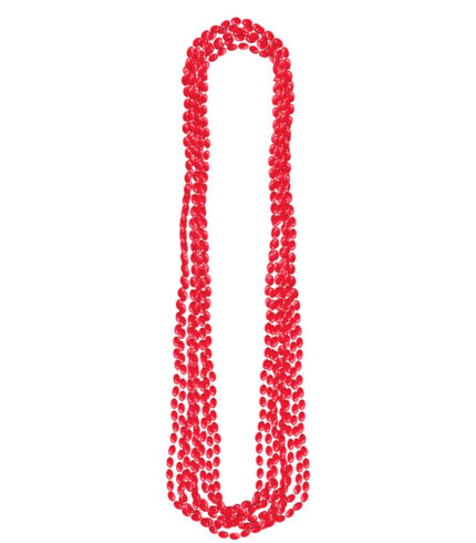 Metallic Necklace – Red