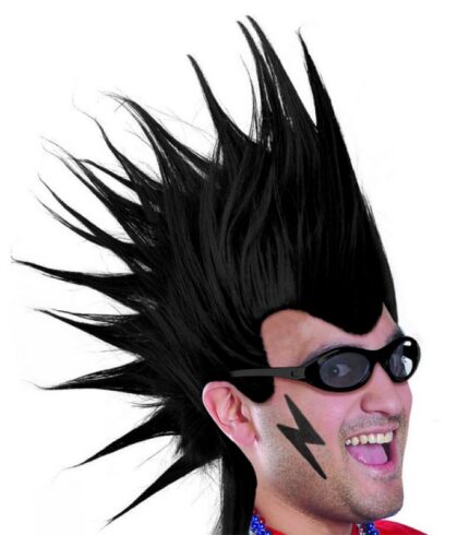 Mohawk Wig – Black