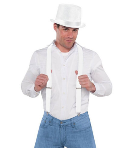 Suspenders – White