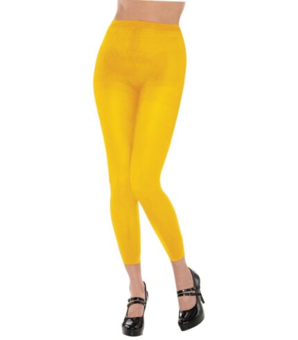 Footless Tights – Yellow