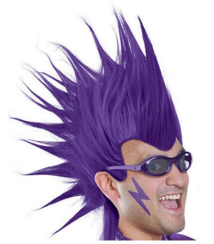 Mohawk Wig – Purple