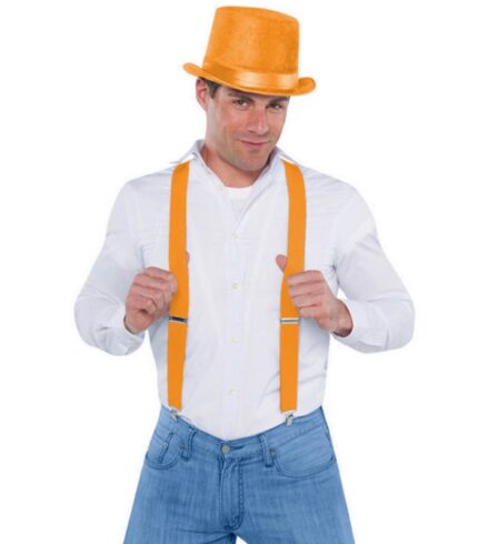 Suspenders – Orange