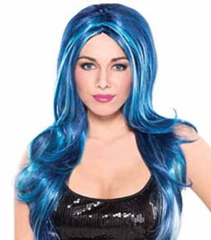 Wig Blue Candy