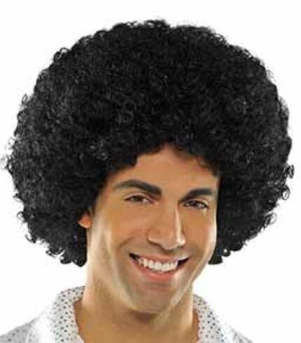 Wig Afro Black