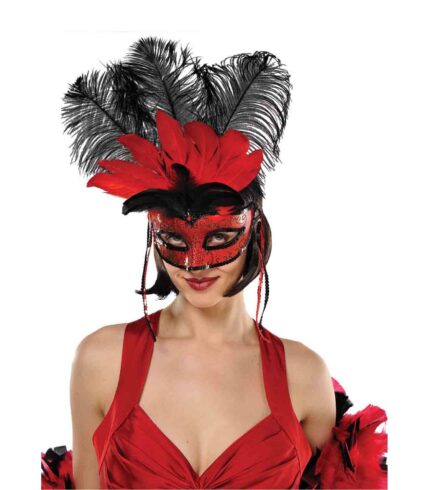 Temptation Feather Mask