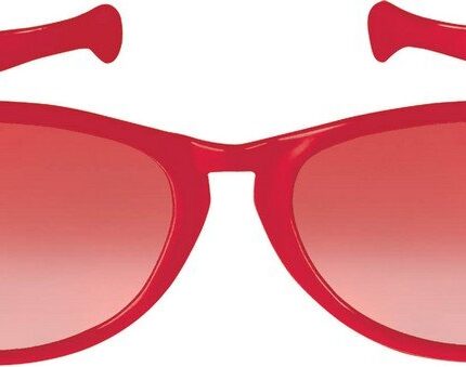 Jumbo Glasses – Red