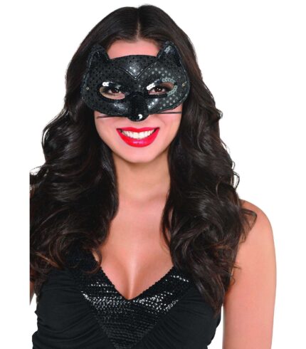 Black Fancy Cat Mask