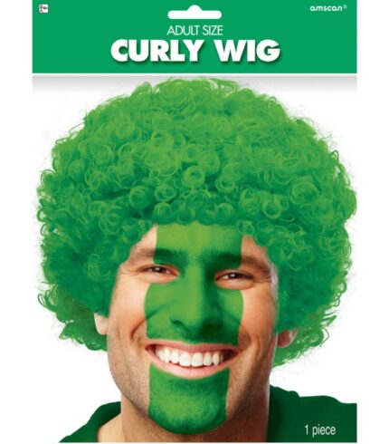 Curly Wig – Green