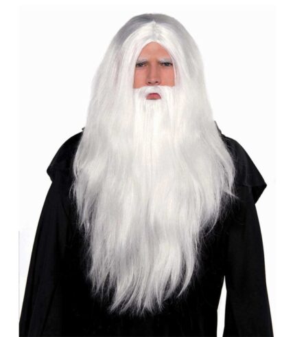 Sorcerer Wig and Beard Set