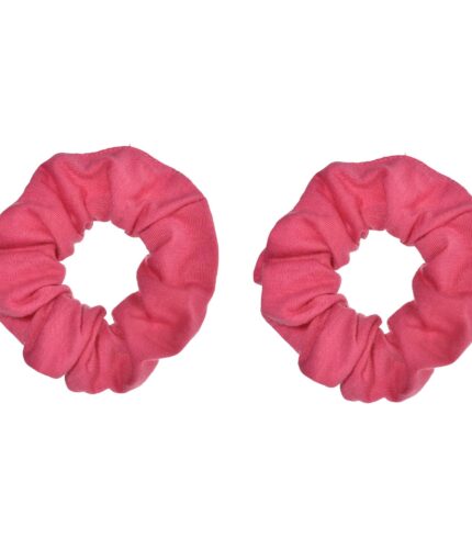 Hair Scrunchies Pink 2PK