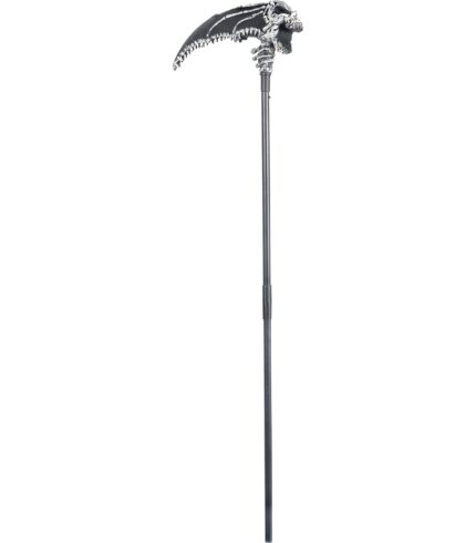 Scythe Winged Skull