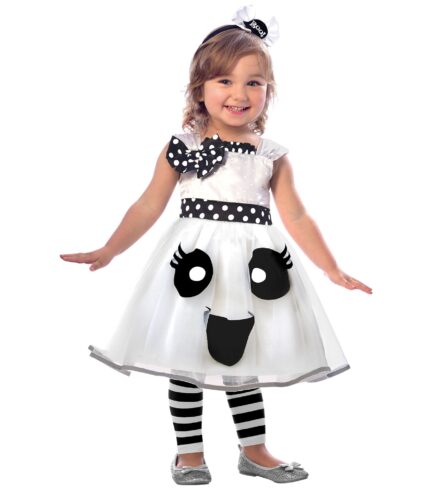 Costume Cute Ghost Girls 2-6 Years