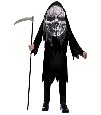 Costume Grim Reaper Big Head 4-12 Years