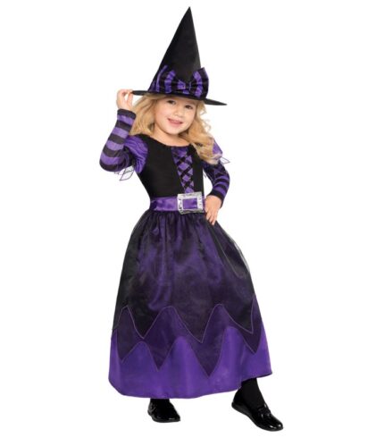 Costume Be Witched Girls 3-8 Years