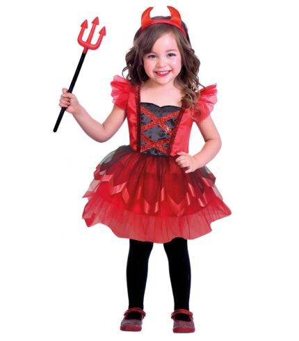 Costume Little Devil Girls 1-6 Years