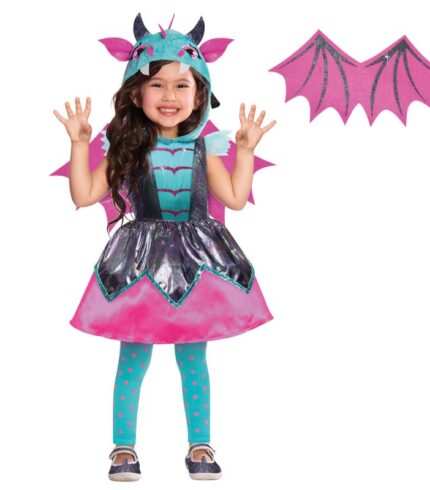 Costume Little Mystic Dragon Girls 3-10 Years