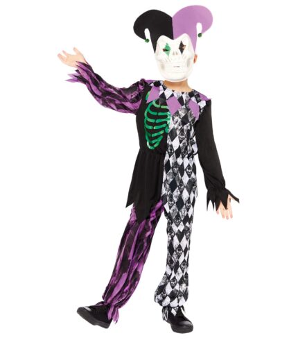 Costume Jester Boy 4-10 Years