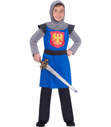 Medieval Knight – Blue 6-12 Years