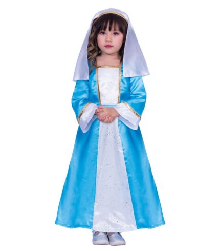 Costume Mary Girls 5-12 Years