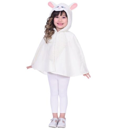 Costume Sheep Cape Child 4-6 Years