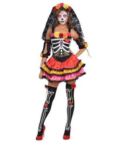 Costume Bone-A-Fied Babe Skeleton Women’s Size 10-18