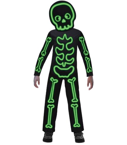 Costume Glow in the Dark Stick Skeleton 4-12 Years