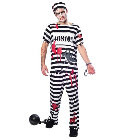 Costume Zombie Convict Men’s Adult