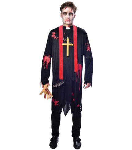 Costume Zombie Vicar Men’s Adult Large