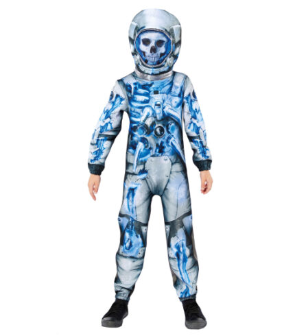 Costume Astronaut Skeleton 4-12 Years