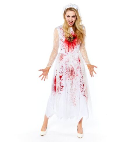 Costume Bloody Bride Women’s Size 6-20