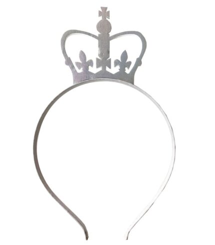 Patriotic Silver Crown Headband FSC