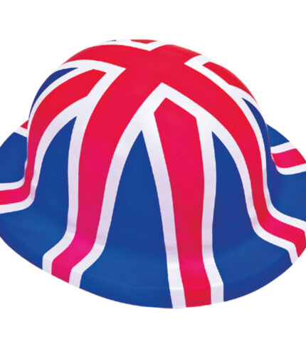 Patriotic British Flag Bowler Hat