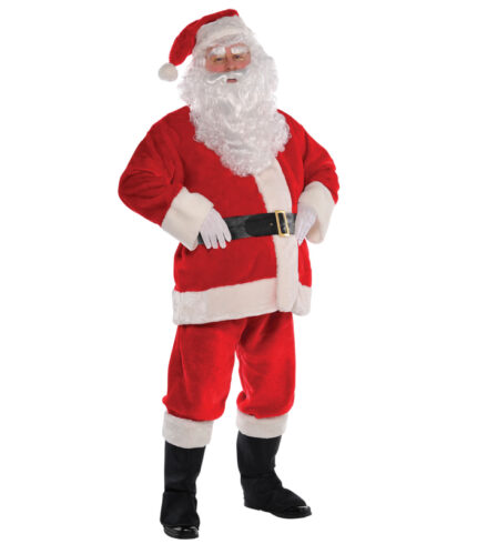 Costume Plush Santa Suit Men