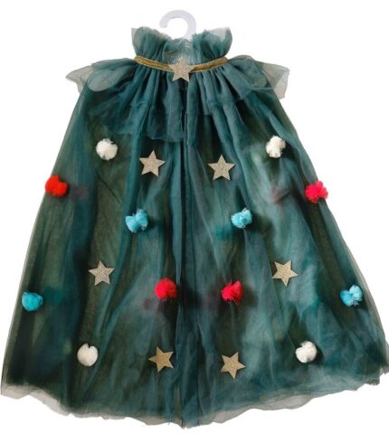 Fancy Dress Christmas Tree Costume Cape