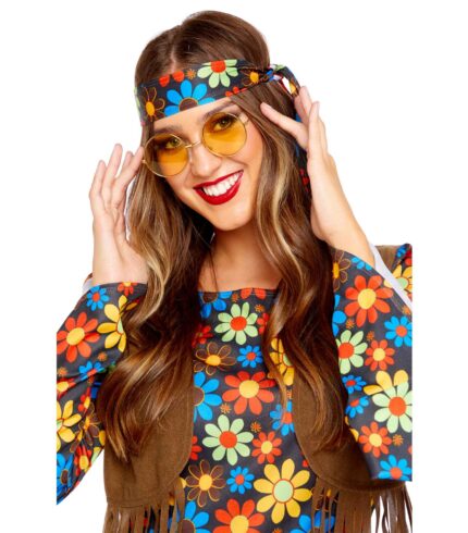 Hippie Glasses Yellow