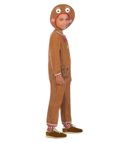 Costume Gingerbread Man Child 3-10 Years