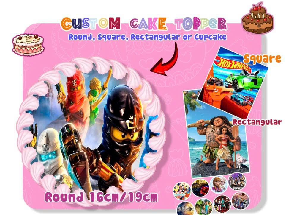 Create Your Own Custom Cake Topper! 