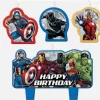 Candle Set Marvel Avengers Birthday (Pack of 4)