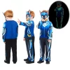 Costume Chase Paw Patrol The Mighty Movie 3-4 Yrs Glow In The Dark Jumpsuit